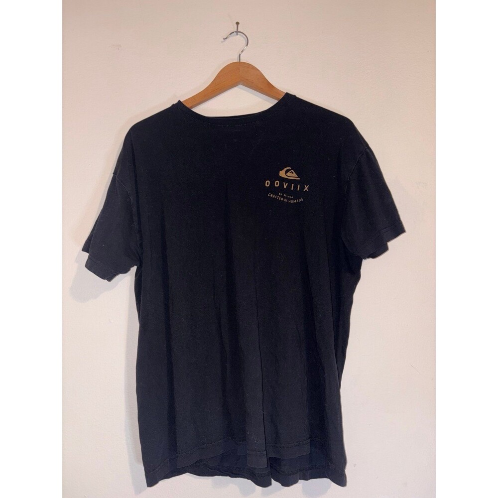 Quicksilver OOVIIX Black Skater / Surfer Shirt - Size X-Large